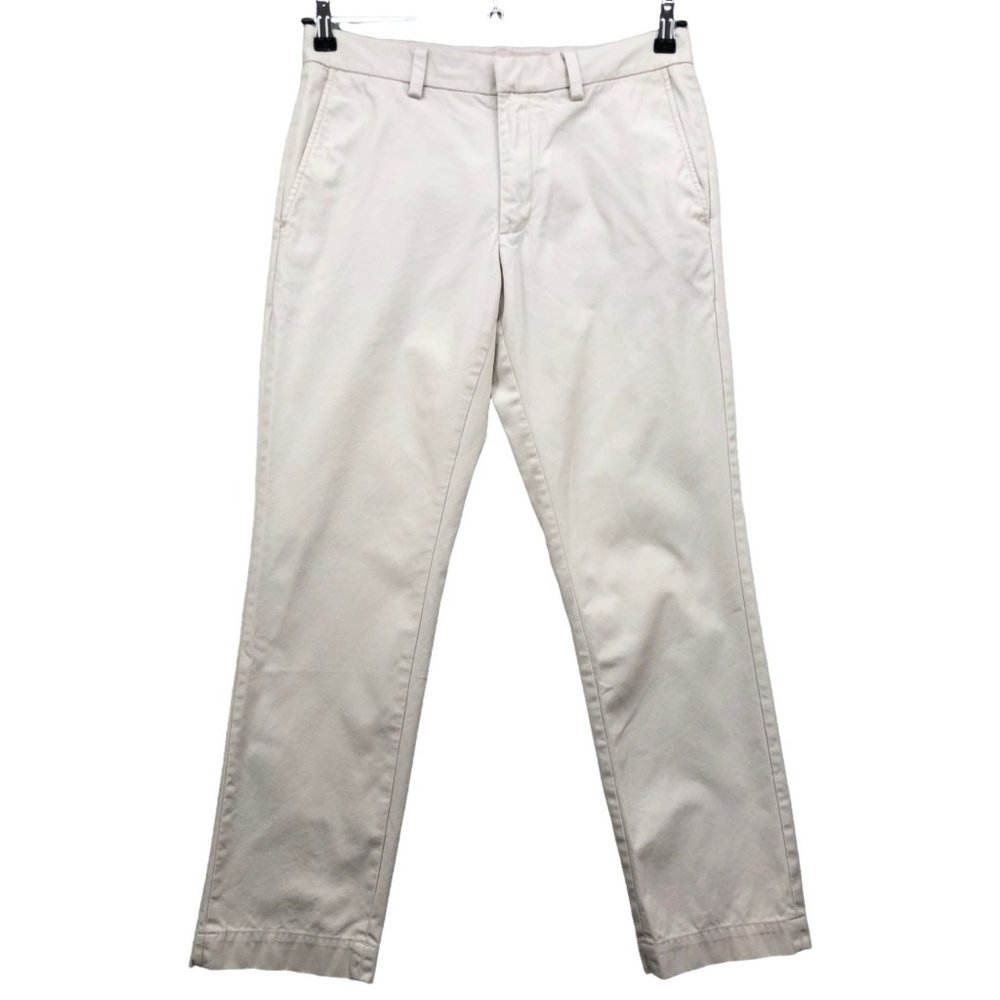 Banana Republic Men's Pants Aiden Chino Size 31 x 30 Khaki Flat Front Classic